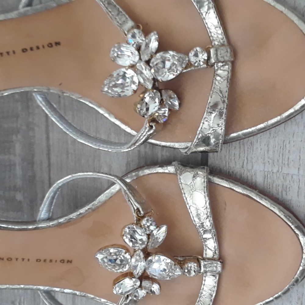 GIUSEPPE ZANOTTI..JEWELED SANDALS..39.5 - Picture 2 of 9